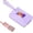 Purple, variant on Handheld Double Roller Carpet Brush - Multi-Functional Portable Pet Hair Remover with Crumb Collector, Manual Dust Sweeper for Bed Desktop Carpet Pet Hair