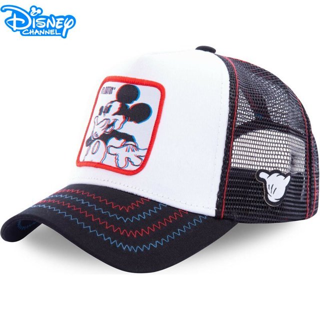 Gorra de béisbol de algodón de verano para hombre de Mickey de Disney, gorra de béisbol GP para motocicleta para mujer, sombrero de Hip Hop, sombreros de punto para papá malo, gorra Snapback de conejo hola suerte unisex