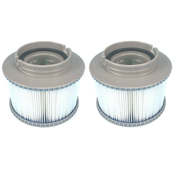 Inflatable Spa Filter Cartridge Compatible MSPA FD2089 Filter Cartridges Strainer for All Models Hot Tub Spas Swimming Pool (2 packs)