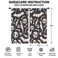 thumbnail image 2 of Blackout Kids Curtains,Spooky Halloween Icons Pattern Childrens Insulated Curtains Set Of 2,Bedroom Essentials,Toddler Room Decor 42"x84", 2 of 5