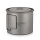 thumbnail image 5 of Tazas de titanio Copa de titanio ultraligera portátil para acampar al aire libre Tapa de agua de campo de campo , con manillable 300ml / 350ml / 450ml / 550ml / 650ml / 750ml, 5 of 7