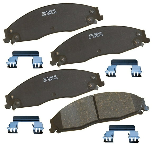 Bendix Brakes Disc Brake Pad Set Fits select: 2007 CADILLAC CTS-V HI FEATURE V6, 2006 CADILLAC CTS-V