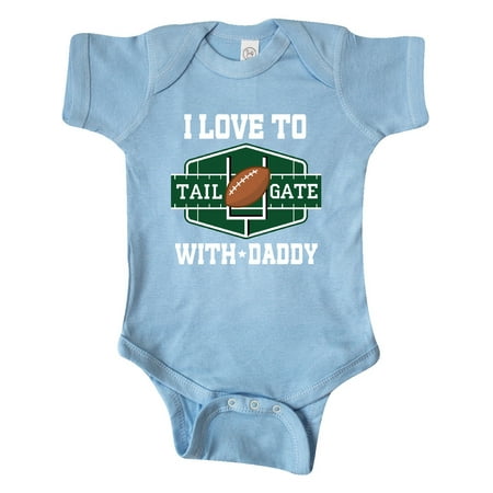

Inktastic Football Tailgating with Daddy Gift Baby Boy or Baby Girl Bodysuit
