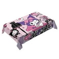 thumbnail image 5 of Sanrio Tablecloth for Kurome Washable Cotton Square Cute Funny Softfor Kitchen & Table Linens 55×70.9 in, 5 of 5
