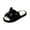 Black, variant on Cat Slippers for Women 3D Animal Face Fuzzy Slides Open Toe House Shoes Soft Plush Fluffy Slip-On Indoor Outdoor Anti-Skid Rubber Sole Spa Bedroom Cute Kitten Lover Gift