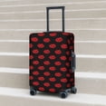 thumbnail image 4 of Salouo Red Beautiful Lips Pattern Travel Dust-proof Suitcase Cover, Softside Suitcase Protector Luggage Cover Protector for 18-32inch ,Not Included Suitcase, 4 of 8