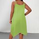 thumbnail image 3 of Vestido de Verano para las Mujeres sin Mangas Cuello Redondo, Primavera Suelta Transpirable Ropa Exterior Moda, 3 of 8
