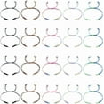 thumbnail image 5 of 20Pcs 5 Colors Adjustable Nylon Bracelets Cord Bracelet Thread Link Rope Twist Cord Beaded Chain with Gold Open Jump Rings for Jewelry Making Friendship Bracelet DIY Crafts Findings, 5 of 8