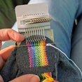 thumbnail image 6 of DIY loom creative knitting hand-woven wood-speed small sewing machine, 6 of 9