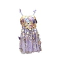 thumbnail image 4 of Vestido de tirantes con bordado floral tridimensional para mujer para eventos de verano XL, 4 of 9