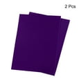 thumbnail image 3 of Unique Bargains Patchs de Réparation en Velours Auto-Adhésifs Violets 2 Unités, 3 of 5