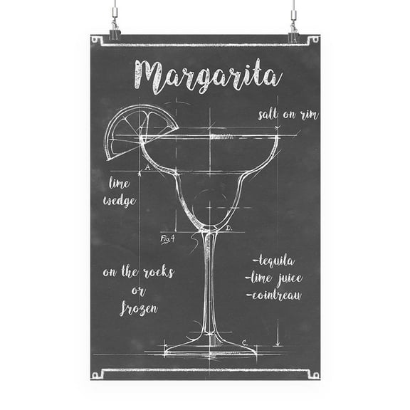 Mixology Margarita Poster - Ethan Harper Designs,