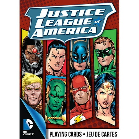 Justice League of American Playing Cards, Cartoons Comics by NMR Calendars