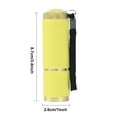 thumbnail image 2 of Yucurem 9LED Mini Flashlight Camping Light Waterproof Aluminum Alloy Torches Portable Lighting Tools (Yellow), 2 of 10
