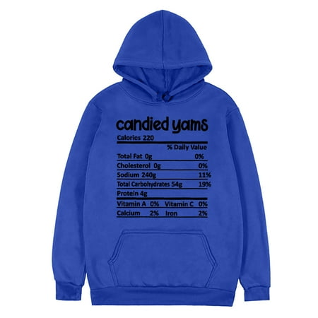 

Honeeladyy Discount Sweatshirt Men s Printed Fun Long-sleeved Casual Hooded Pullover Sweatshirt