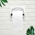 thumbnail image 4 of Homoyoyo 3Pcs Spring Loaded Toilet Paper Roller Inserts Plastic Rods Easy Installation Black, 4 of 8
