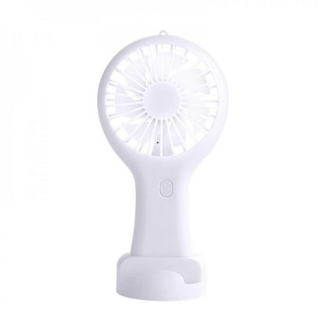 

Strong Wind Holding Fan Desktop Mini USB Fan Outdoor Portable Two-purpose Rechargeable Small Fan
