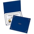 thumbnail image 2 of (4 pack) Oxford Linen-finish Certificate Holders, 8 x 11, Blue, 5 pack, 2 of 9
