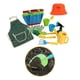 thumbnail image 3 of Herramientas de jardinería para niños, juguetes para exteriores, pala, tenedor, bidón de agua, bolsa para regalo infantil. 14 piezas, 3 of 9