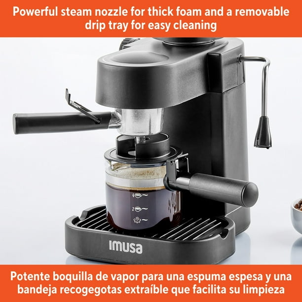 Imusa Coffee Appliances: 4 Cup Capacity Electric Espresso