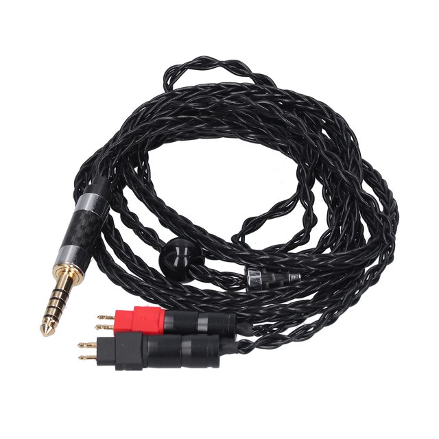 Fyydes Audio Cable for ,Auxiliary Cable,Double Needle 8 Core Balanced OCC Silver Plated Audio Cable for HD600 HD580