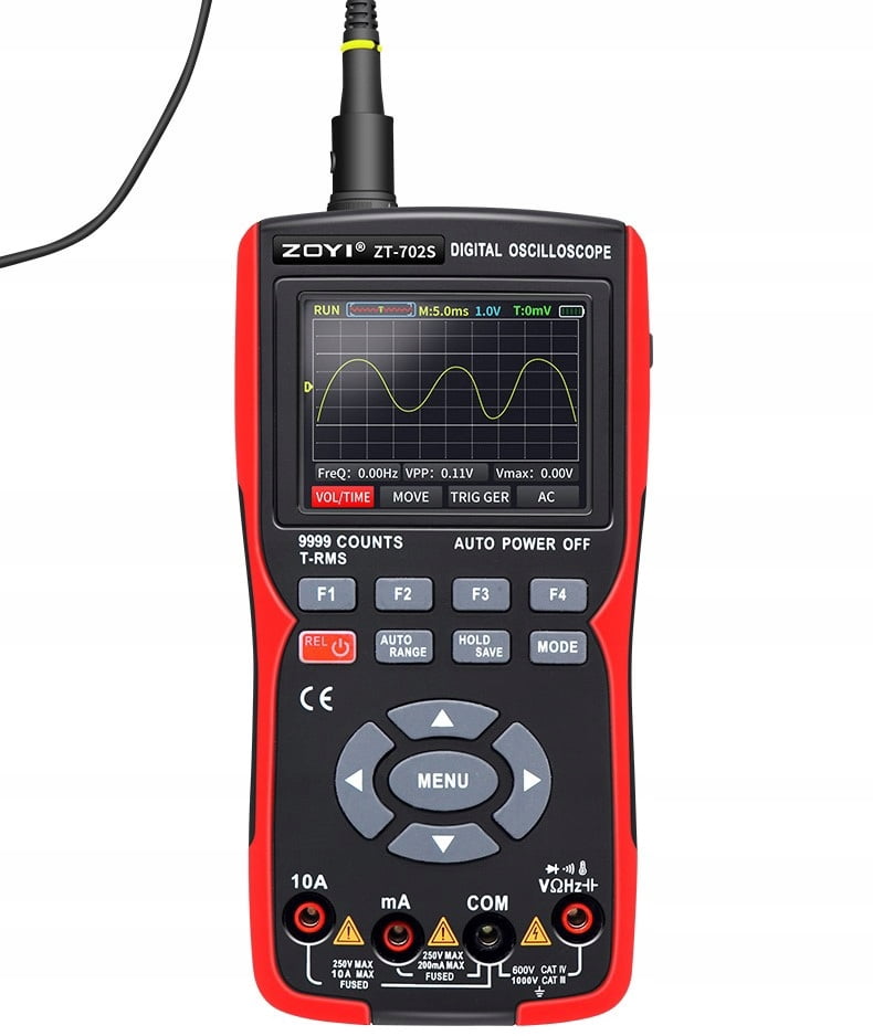 ZT-702S 2-in-1 high-precision 10MZ oscilloscope universal meter