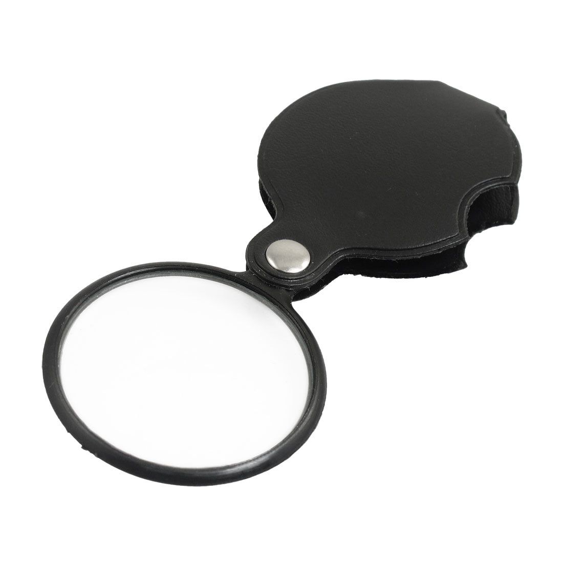 New Pocket Folding Spiegel Magnifier Magnifying Glass 10X Loupe Round Cover 50mm 