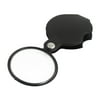 Unique Bargains Plastic Round Frame Folding 50mm Dia 5X Magnifier Magnifying Glass