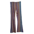 thumbnail image 4 of Pantalons Rétro Ajustés à Imprimé rose pour Femmes, Combinaisons Décontractées pour Femmes, Pantalons Longs en Lin pour Femmes, Pantalons Taille Haute pour Femmes Grande Taille, 4 of 7