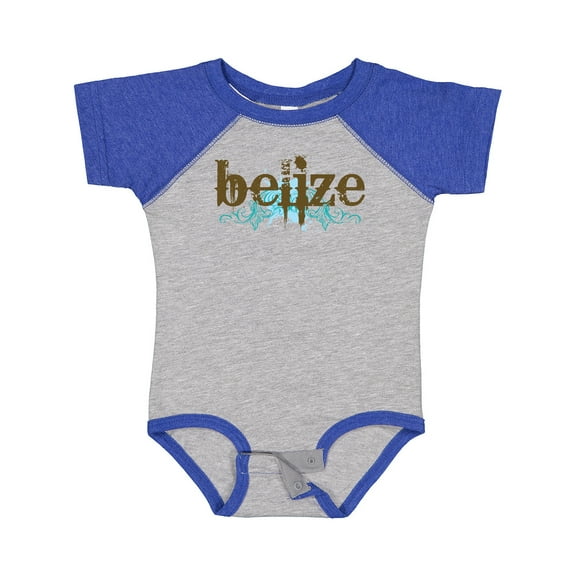Inktastic Belize Country Grunge Shirts Boys or Girls Baby Bodysuit