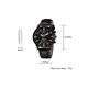 thumbnail image 2 of Reloj Para Caballero QUARTZ Negro, 2 of 3