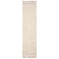 thumbnail image 4 of SAFAVIEH Casablanca Michelle Geometric Shag Area Rug, Ivory/Brown, 5' x 8', 4 of 7