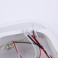 thumbnail image 3 of Luces techo nórdica para vestíbulo casa 2 anillos AC110-220V regulable, 3 of 9