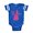 Royal Blue, variant on CafePress - New Hampshire - Cute Infant Baby Football Bodysuit