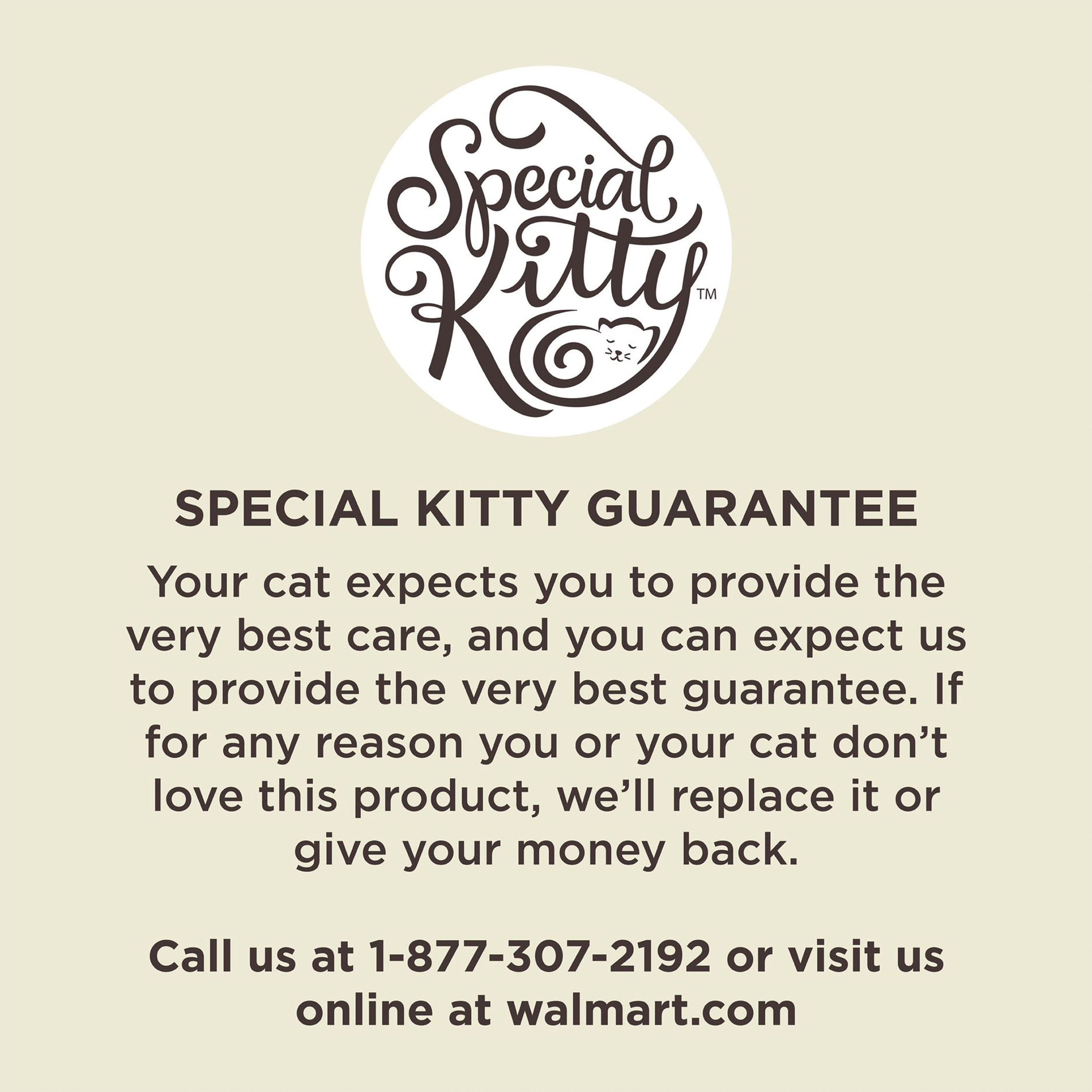Special Kitty Chicken & Salmon Dinner Shreds in Gravy Wet Cat Food, 5.5 oz Can