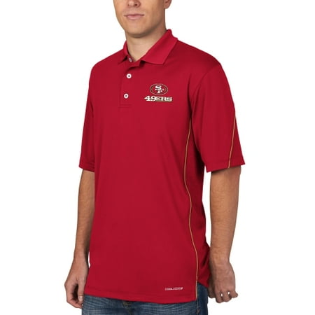 Classic Field Polo - San Francisco 49ers Majestic Field Classic Cool Base Synthetic Polo - Cardinal