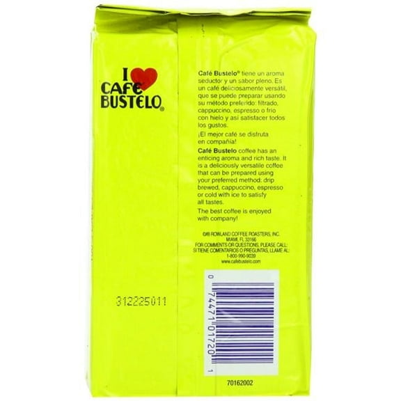 Cafe Bustelo  Espresso Ground Dark Roast Coffee, 10 oz