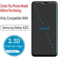 thumbnail image 3 of [2-Pack] Screen Protector Compatible for Samsung Galaxy A20 Tempered Glass, 9H Hardness, Easy to Install, Case, 3 of 5