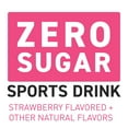 thumbnail image 5 of POWERADE Zero Strawberry, ION4 Electrolyte Enhanced Fruit Flavored Zero Sugar Zero Calorie Sports Drink w/ Vitamins B3, B6, and B12, Replinish Sodium, Calcium, Potassium, Magnesium, 28 fl oz, 5 of 9