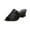 Black, variant on Anuirheih Open Toe Heels Sandals, Heels Chunky Low Heels for Women Leather Mule Sandals Slip On Women Heels for Party(Black)