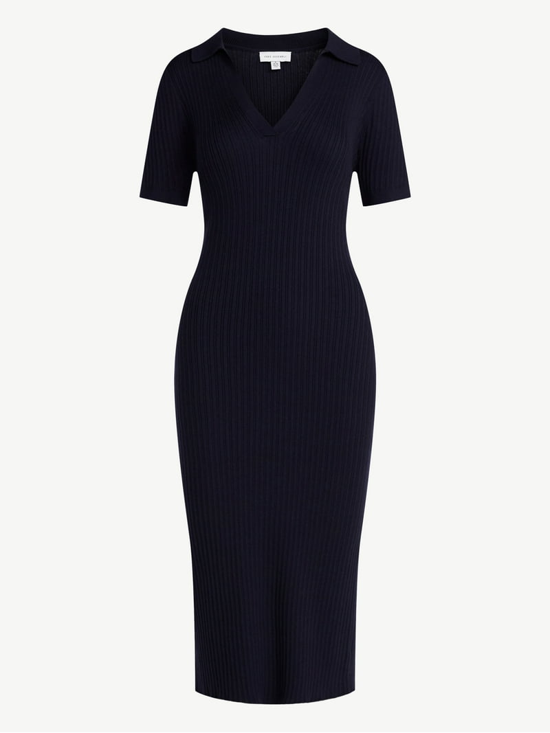 sleeveless black dress midi Tammy Sleeveless Cotton Midi Dress in Black By DISSH