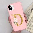 thumbnail image 1 of Funda a prueba de golpes para Xiaomi Mi 11 Pro, carcasa de silicona con letras florales Fivean unisex, 1 of 2