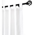 thumbnail image 3 of Winmate Insulated Cotton Tab Top Curtain Panel - Pair each 40" x 54" in White, 3 of 7