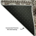 thumbnail image 3 of Addison Rugs Mayfield Washable Transitional Panel Beige Runner Rug, 2'3" x 7'6", 3 of 5