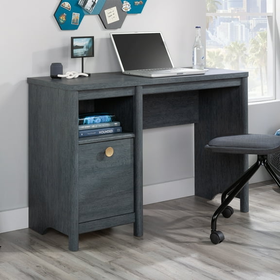 Sauder Dover Edge Desk, Denim Oak Finish