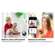 Wireless WiFi Security Camera Home Indoor Outdoor Camera House Cam 1080P Car Camaras Smart Home Camera Baby for Hous Home Office Outdoor Camera Mobile APP Remote Security Camera Nanny WiFi Camera