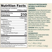 Myprotein Crunchy Chocolate Protein Wafers - 4 Pack High Protein Bars