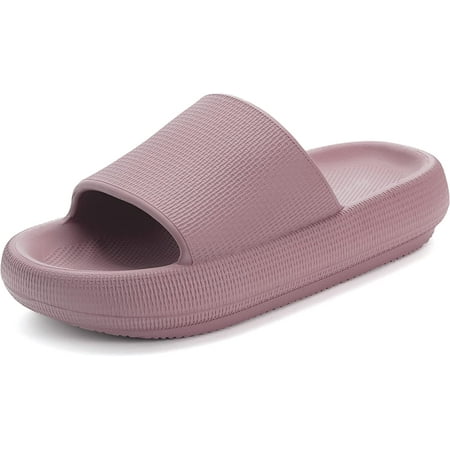 

Cloud Slides for Women and Men | Shower Slippers Bathroom Sandals | Extremely Comfy | Cushioned Thick Sole