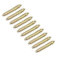thumbnail image 1 of Unique Bargains 4x11mm Hanger Bolts, 48 Pack Double Ended Self-Tapping Thread Dowel Screws, 1 of 5