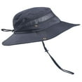 thumbnail image 1 of Unisex Wide Brim Bucket Hats with UV Protection Drawstring Fish Cap, 1 of 6